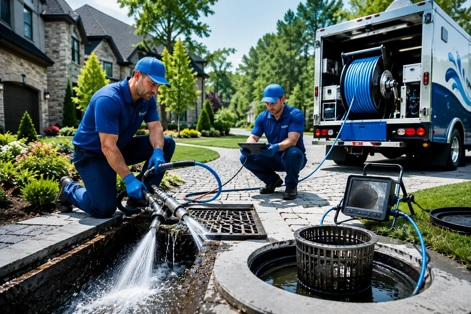 Local outdoor drain cleaning professionals in Winston, MO