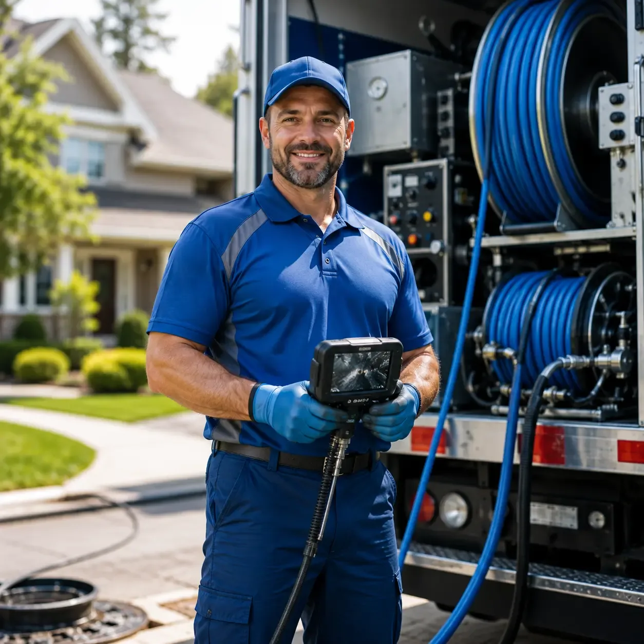 Local outdoor drain cleaning specialists in Winston, MO